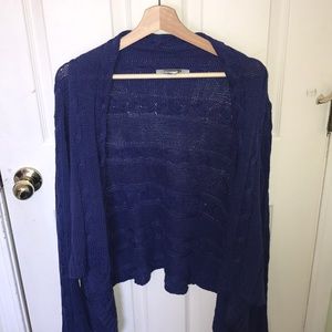 Forever 21 cable knit cardigan style sweater